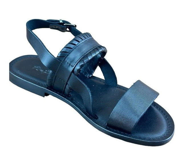 Re Ferdinando  Strappy Slingback Gladiator Sandal.