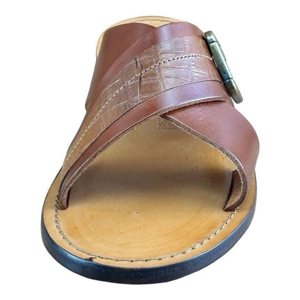 Re Ferdinando Vero Cuoio  Slides Sandals.