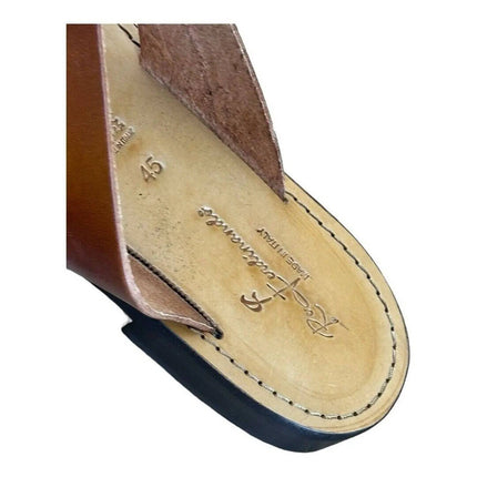 Re Ferdinando Vero Cuoio  Slides Sandals.