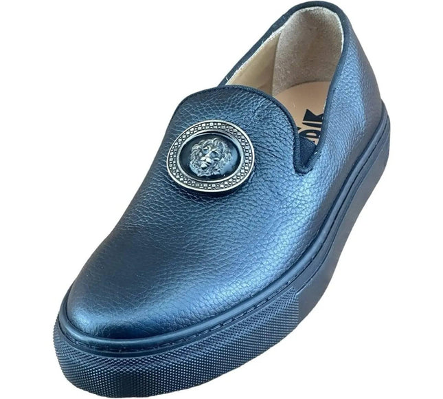Re Ferdinando  slip-ons Sneaker Medusa the lion.