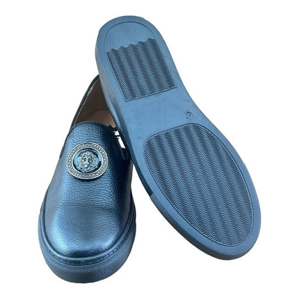 Re Ferdinando  slip-ons Sneaker Medusa the lion.