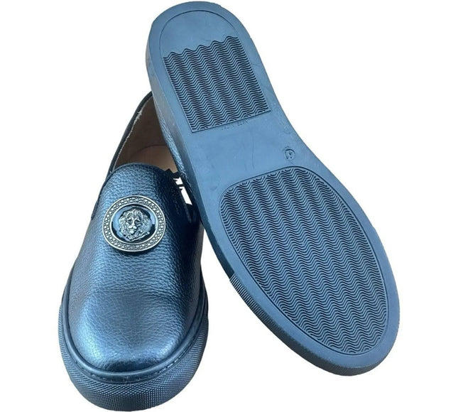 Re Ferdinando  slip-ons Sneaker Medusa the lion.