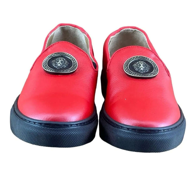 Re Ferdinando slip-ons Sneaker Men Medusa the lion.