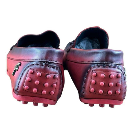 Re Ferdinando Castelo Red Men Driver Loafer.