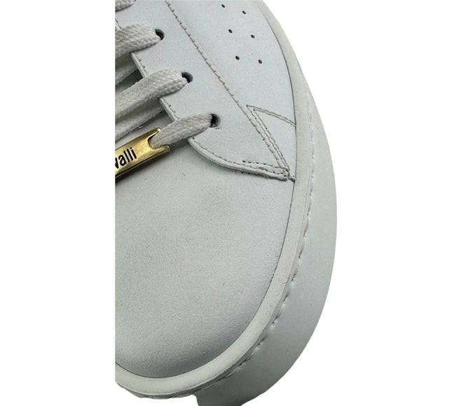 Roberto Cavalli Logo Sneakers.