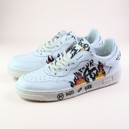 4Fourline Men on Fire Sneaker shoes - AZINIZY 