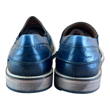 Studio Mode  Shoes Men’s navy blue  Penny Loafers 20048 Made in Italy.