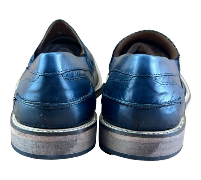 Studio Mode  Shoes Men’s navy blue  Penny Loafers 20048 Made in Italy.