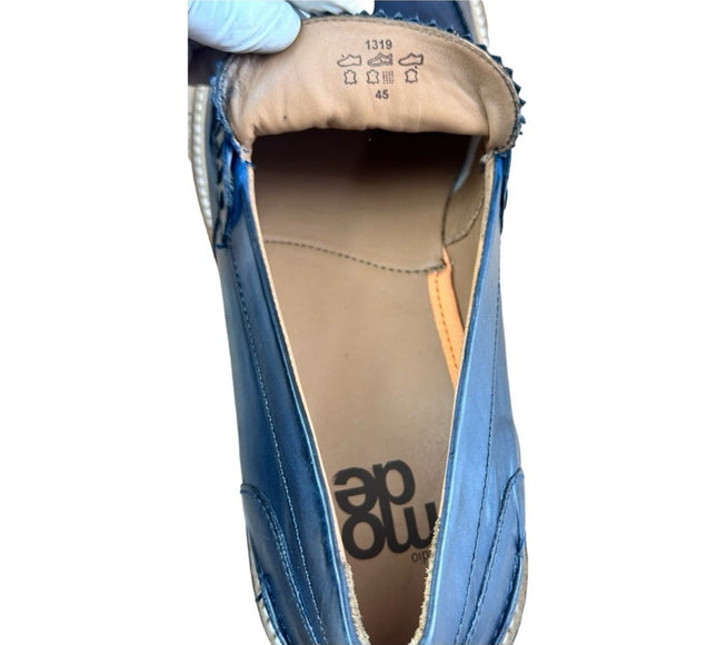 Studio Mode  Shoes Men’s navy blue  Penny Loafers 20048 Made in Italy.