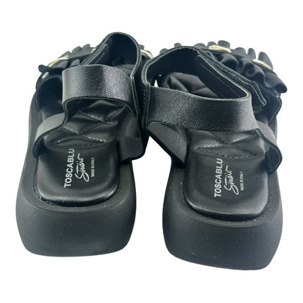 Toscablu Studio P24us women's sandals SS2464S456 Peonia  Leather Black.